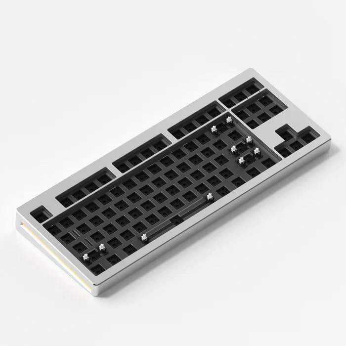Kit Teclado Barebone Akko Monsgeek M3 QMK Prata | Amazon.com.br